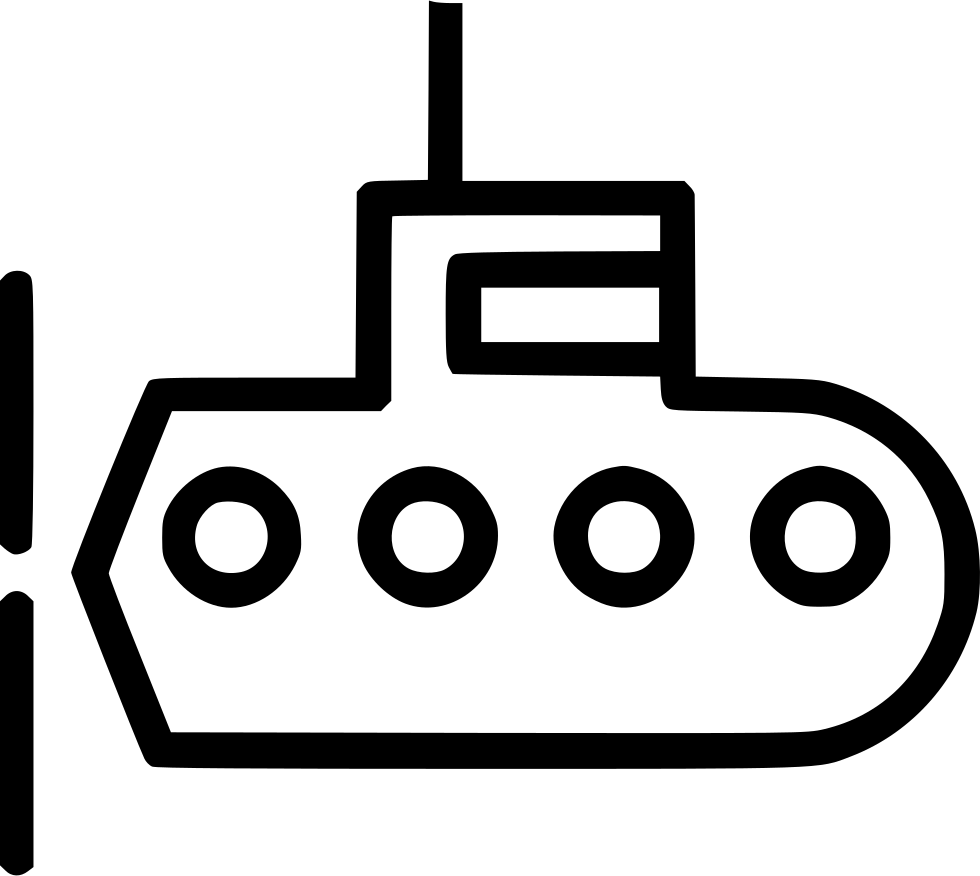 Png File - Submarine (980x876), Png Download