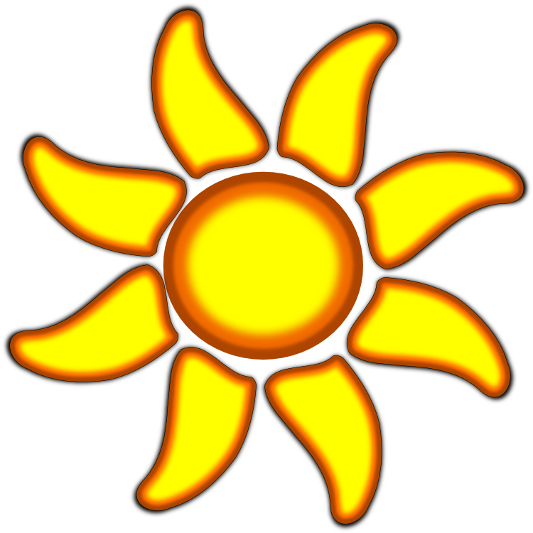Sunflower, Sunshine, Flower, Sun, Heat, Warmth, Weather - Summer Pictures Clip Art Transparent Background (640x640), Png Download