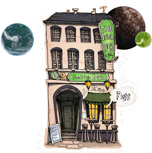 [ Irish Pub ] - Jesus In Heaven (600x493), Png Download