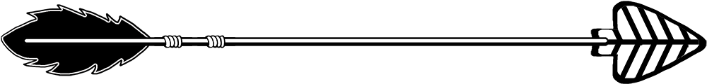 Flame Arrow Black - Arrow (1122x403), Png Download