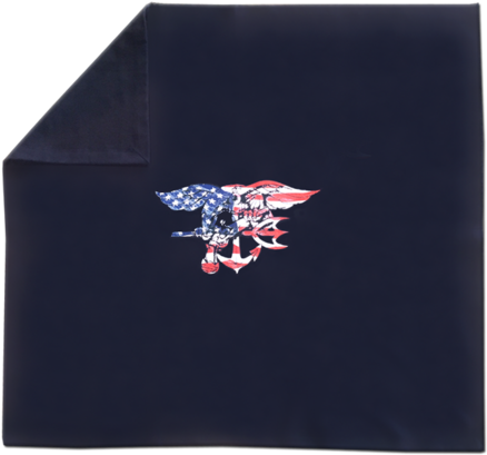 Trident Stadium Fleece Blanket Navy Blue - Blanket (480x480), Png Download