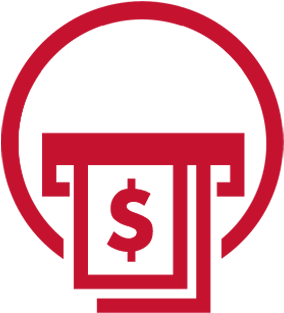 Icon Cash Withdrawals In Hk Macau 2 - Withdrawal Icon (460x379), Png Download