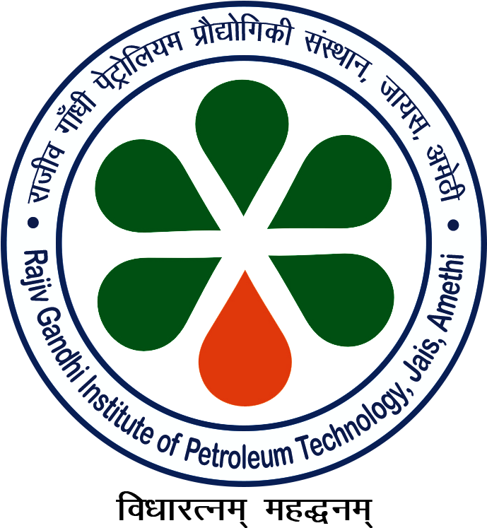 Welcome To Rajiv Gandhi Institute Of Petroleum Technology - Rajiv Gandhi Institute Of Petroleum Technology Logo (697x768), Png Download