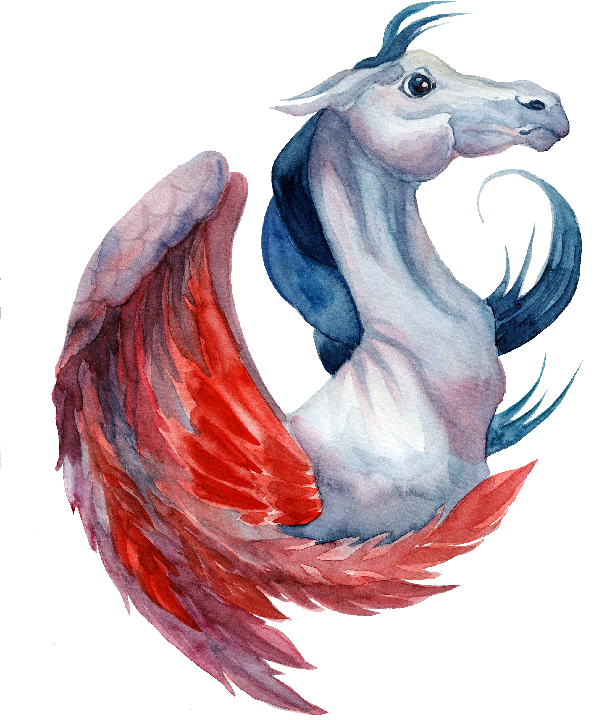 Watercolor Painting Illustration - Watercolor Painting (2122x2595), Png Download