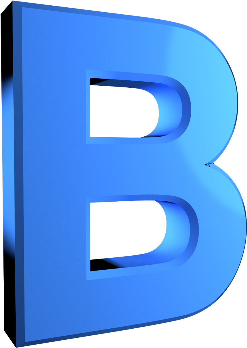 3d Abc Letters - Portable Network Graphics (1600x1333), Png Download