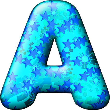 Lettering Clipart Balloon Letter - Cool A Letter Png (458x458), Png Download