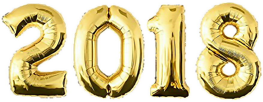 Report Abuse - 2018 Balloon Transparent (984x370), Png Download