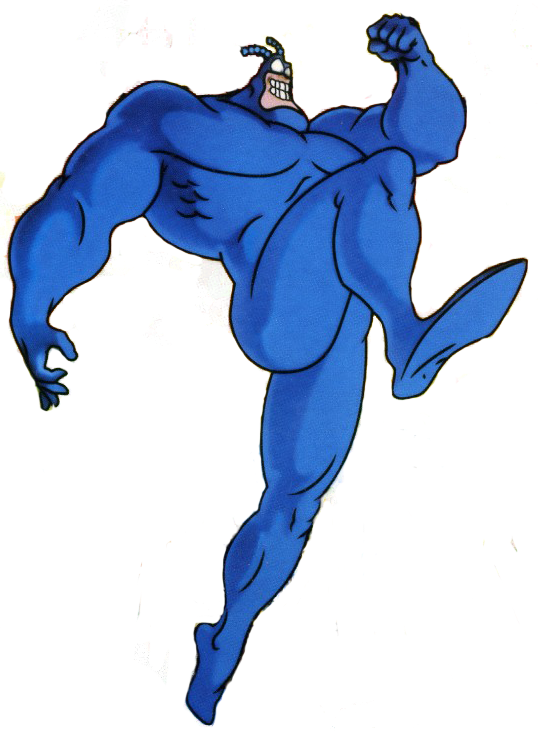 Tick - Tick Cartoon (538x733), Png Download