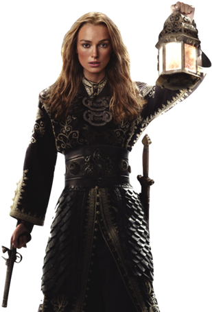 Beauty, Jack Sparrow, And Keira Knightley Image - Elizabeth Swann Png (500x476), Png Download