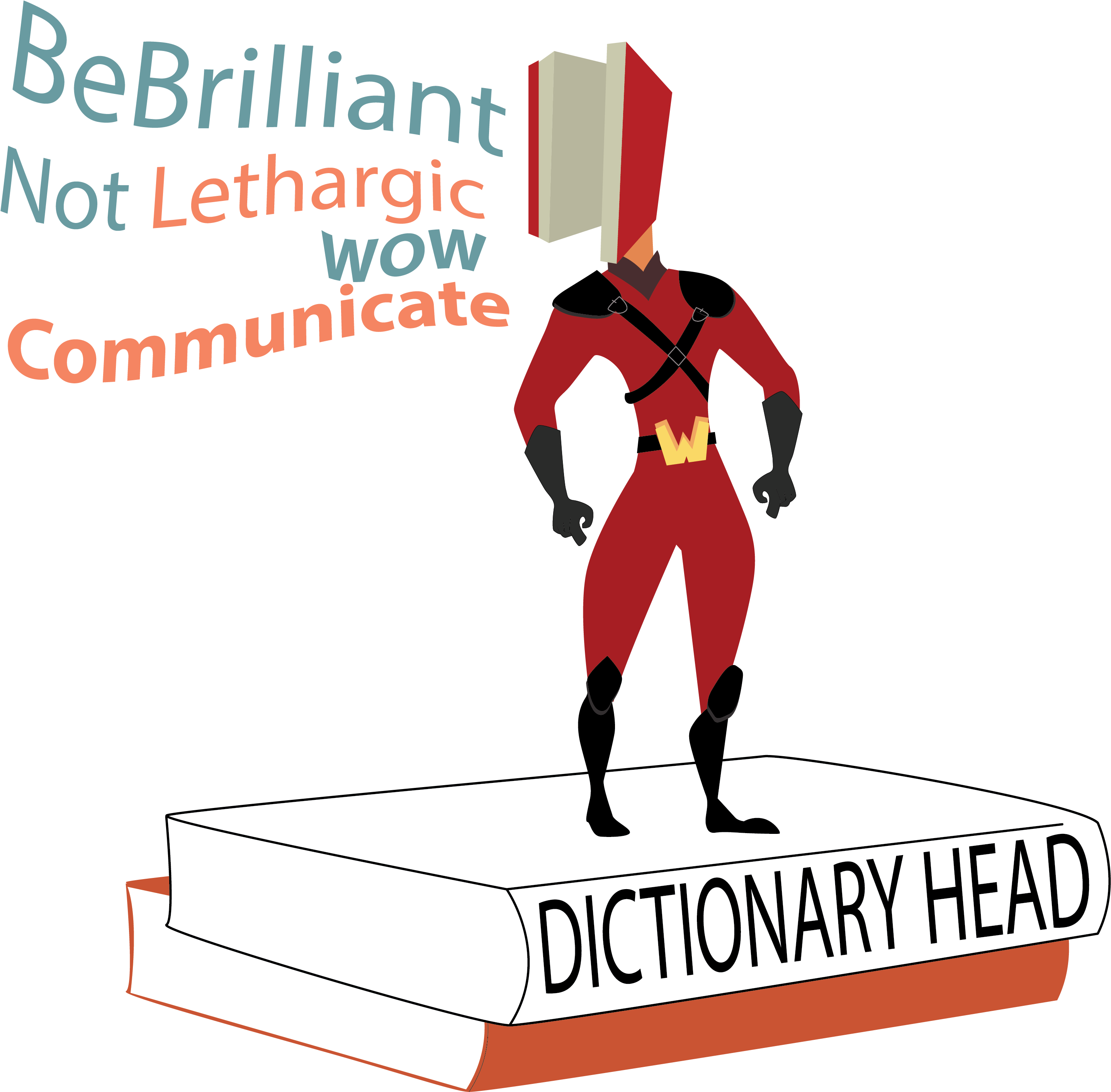 Dictionary Head Entertains As It Educates Each Series - Dictionary Head (3000x3000), Png Download