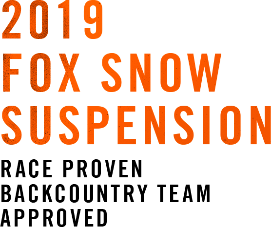 2019 Fox Snow Suspension - Poster (556x466), Png Download
