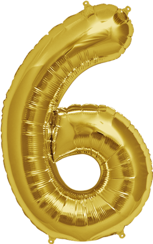 Gold Balloons Png - Gold 26 Balloons (500x500), Png Download