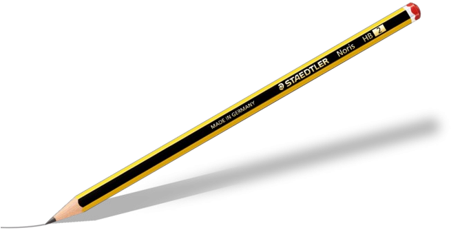 Pensil 2b Png - Bút Chì 2b Staedtler (700x394), Png Download