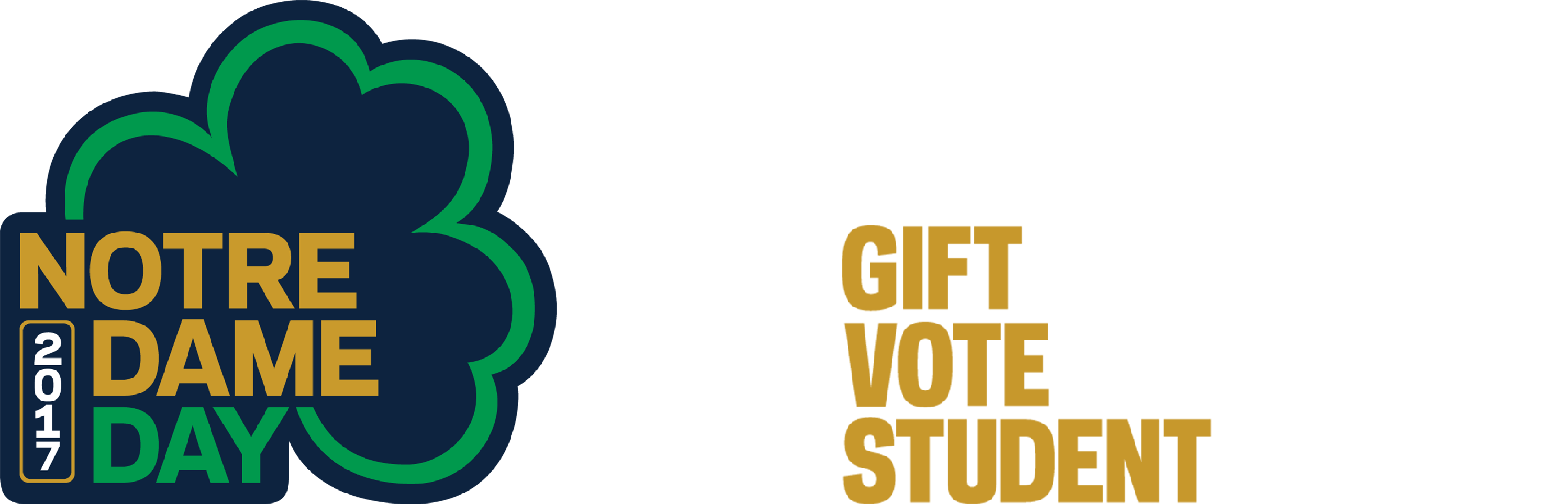 Notre Dame Day Logo (4908x1578), Png Download