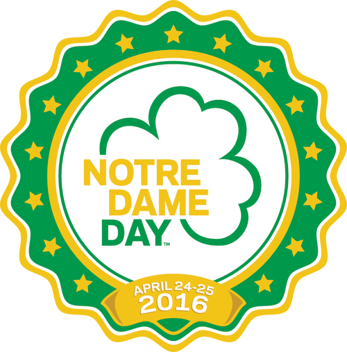 500 Nd Day Bottlecap Logo - Notre Dame Day (500x507), Png Download