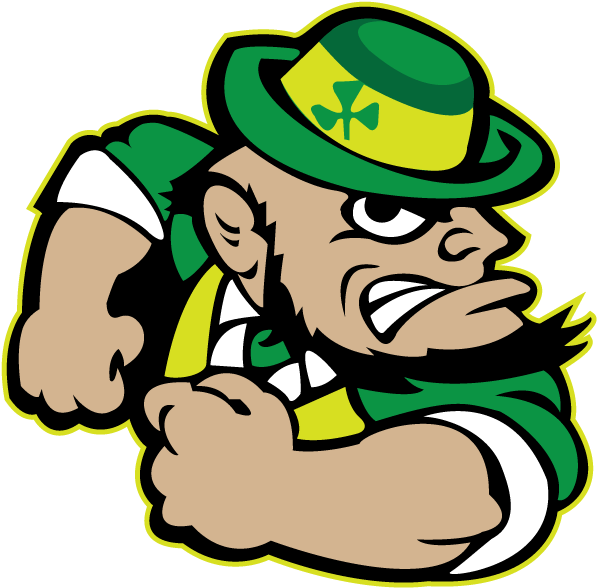 Notre Dame Clipart Border - Fighting Irish Design Notre Dame Logo (792x612), Png Download