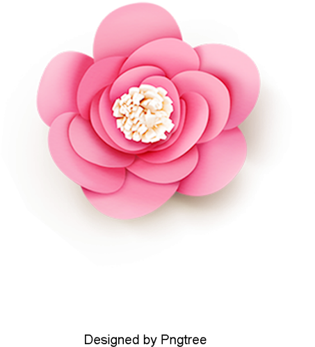 Beautiful Cartoon Chinese Wind-cut Flower Flower, Aesthetic, - Artificial Flower (640x640), Png Download