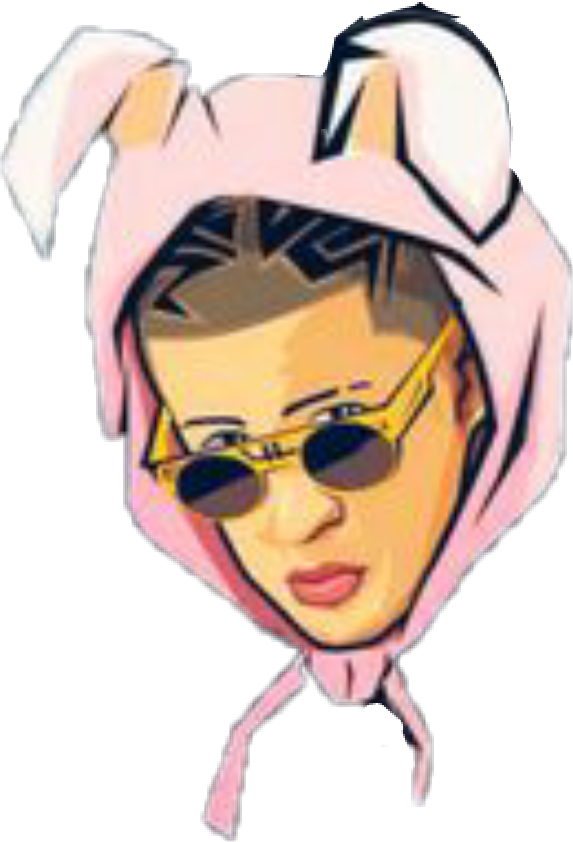 Report Abuse - Bad Bunny Iphone X Case (573x842), Png Download