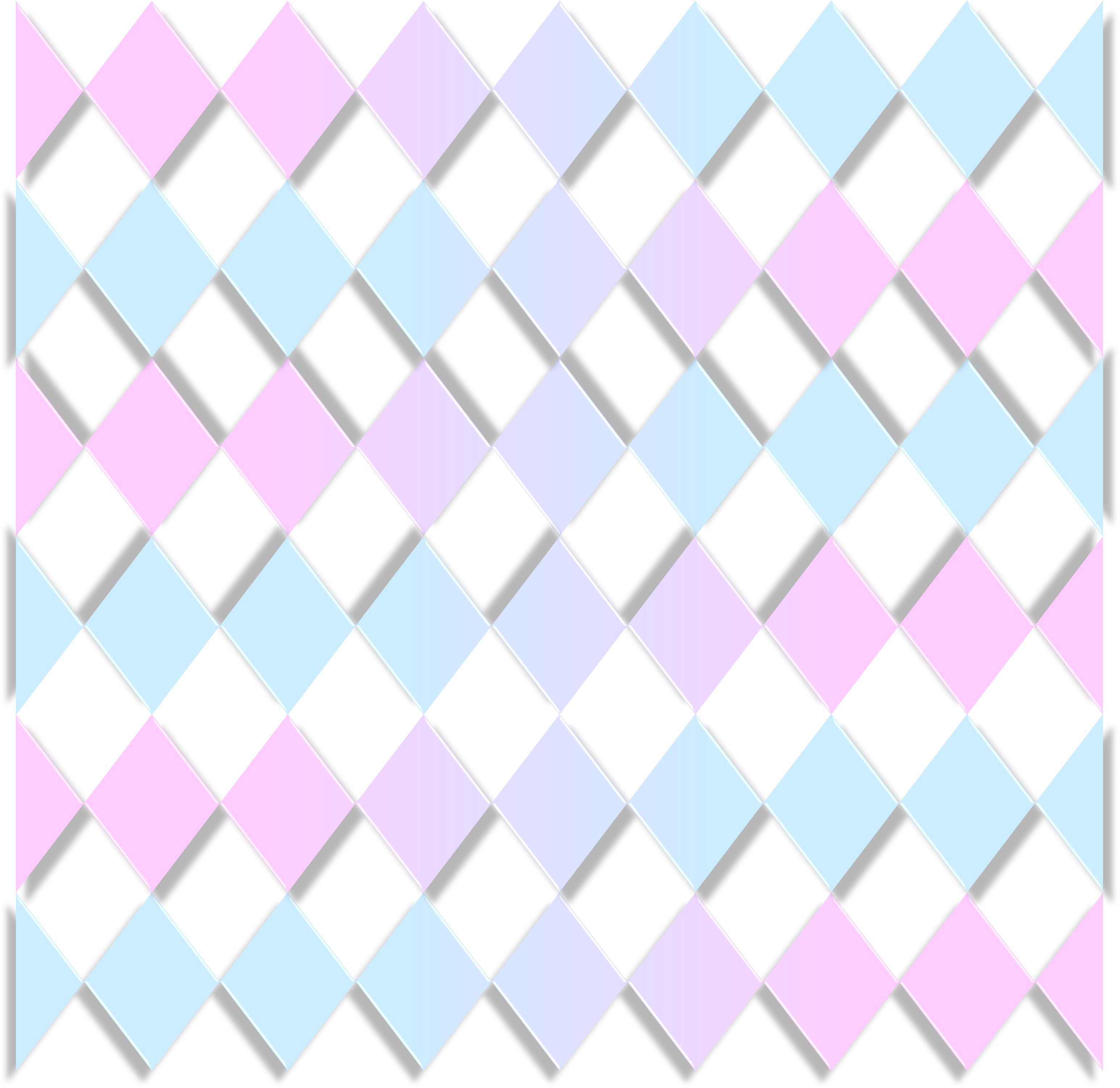 Gradient Geometric Diamonds 1534385 - Argyle Print (3106x3017), Png Download
