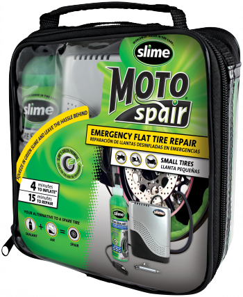 Slime Moto Spair Emergency Flat Tire Repair Product - Slime Sb-1g/02 1 Gallon Tire Sealant (350x427), Png Download