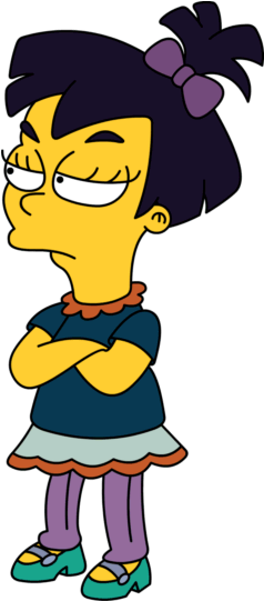 Nikki Mckenna - Simpsons Nikki Mckenna (247x550), Png Download