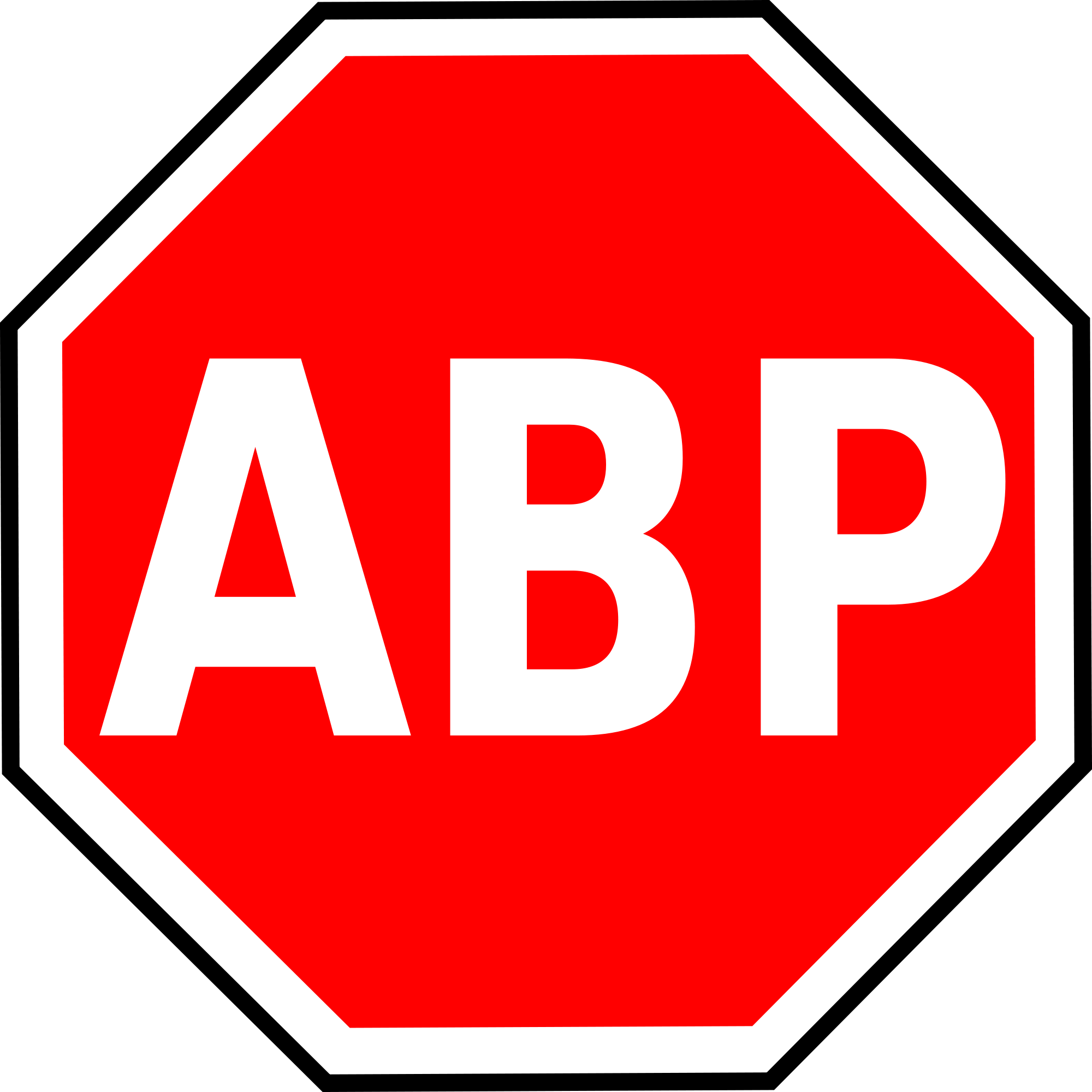 Open - Adblock Plus (2000x2000), Png Download