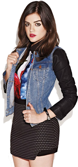 Lucy Hale, Pll, And Pretty Little Liars Image - Lucy Hale Png (400x550), Png Download