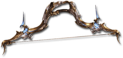 Sagittarius Bow - Granblue Fantasy Bow (462x400), Png Download