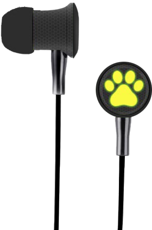 Cat Noir Earphones - Miraculous Ladybug Headphones (573x581), Png Download