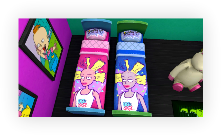 Rugrats Room Cynthia 90s Girl Samsung Galaxy S8 Slim Case By Oh Full Size Png Download Seekpng