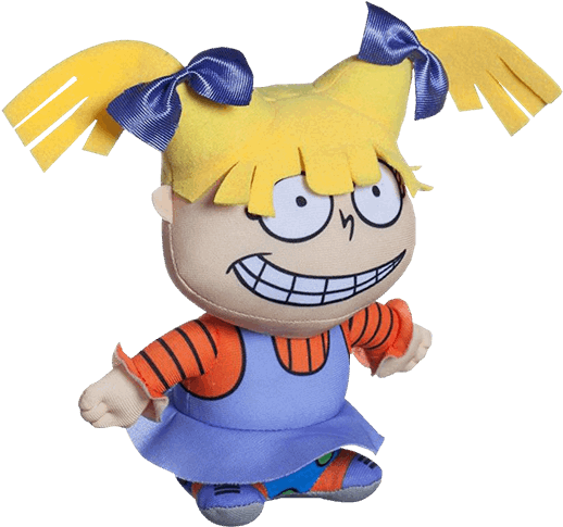 Rugrats Angelica Pickles Super-deformed 6-inch Plush (600x600), Png Download