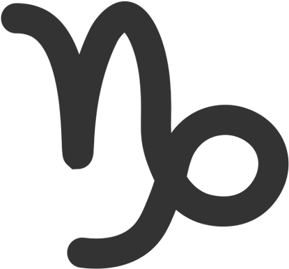 When Capricorn And Sagittarius Come Together In Love - Capricorn (420x420), Png Download