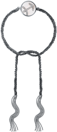 Sagittarius Lucky Zodiac Bracelet - Chain (411x480), Png Download