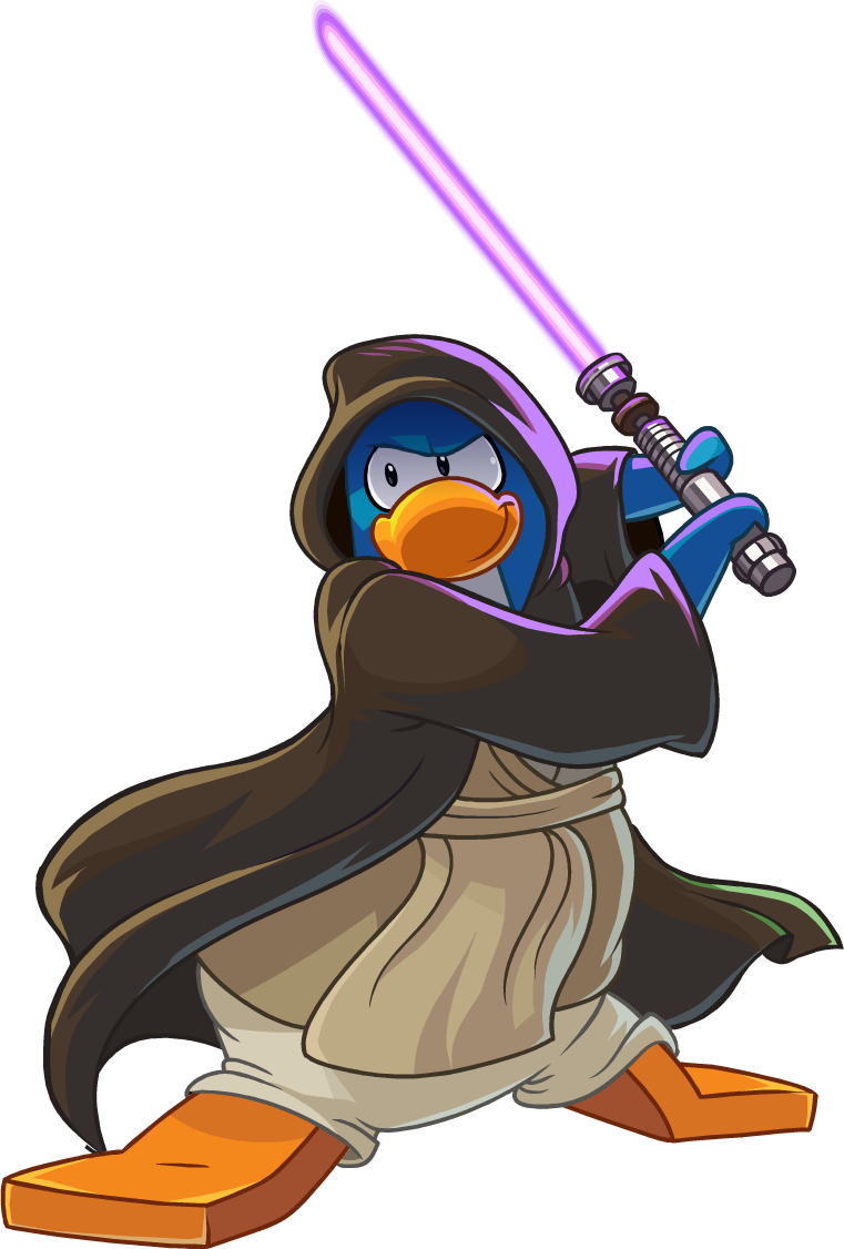 Purple Clipart Light Saber - Club Penguin Lightsaber (761x1126), Png Download
