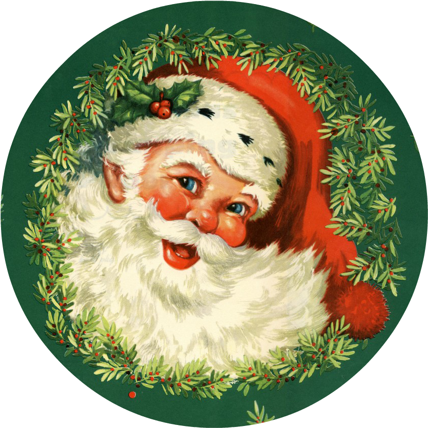 Why I Don't Take My Kids To See Santa - Santa Claus And Mistletoe (962x904), Png Download