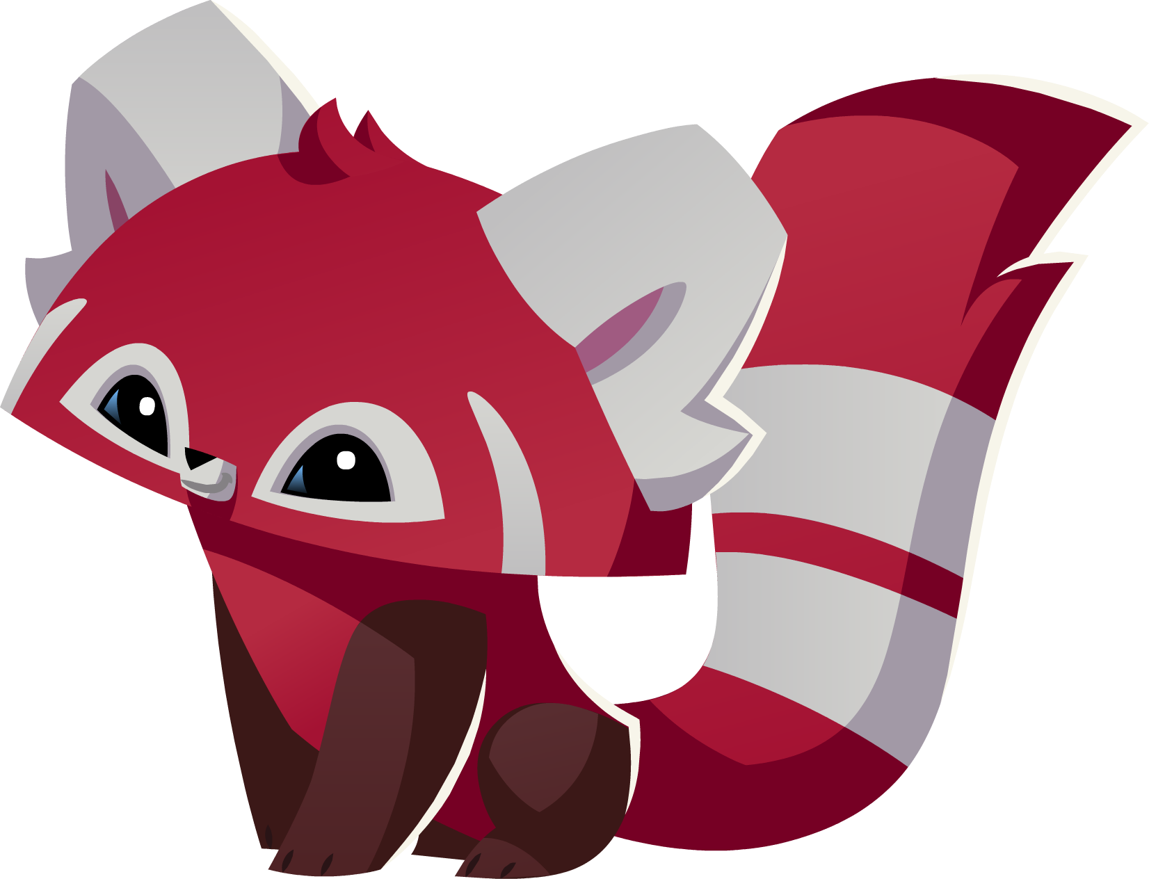 Red Panda Graphic - Animal Jam Animals Red Panda (1652x1264), Png Download