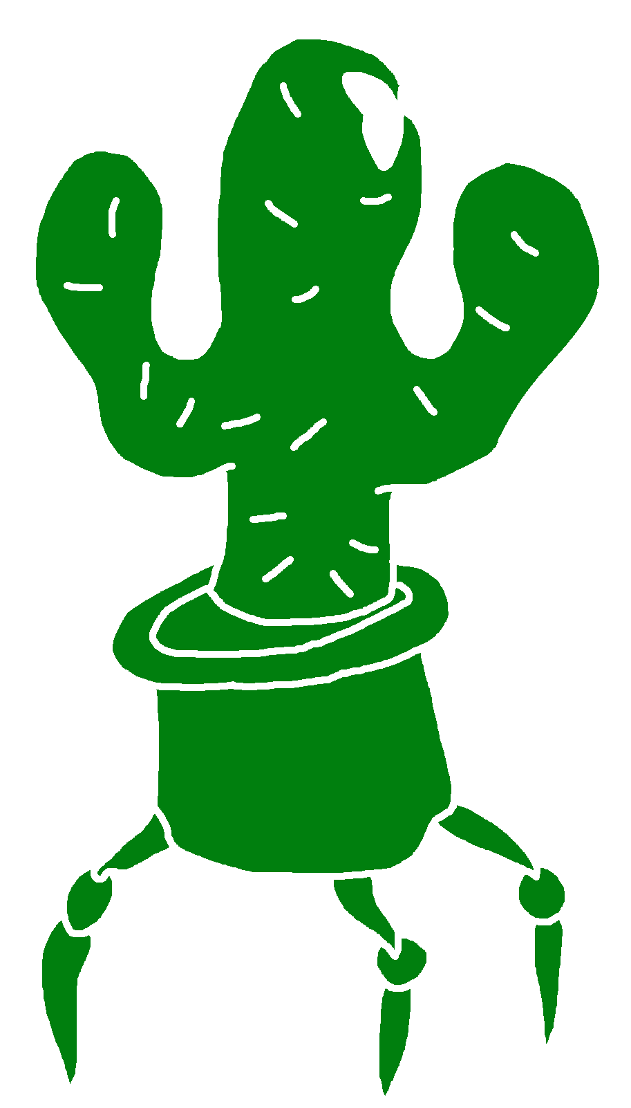 Cacti Algebraic - Frog (913x1602), Png Download