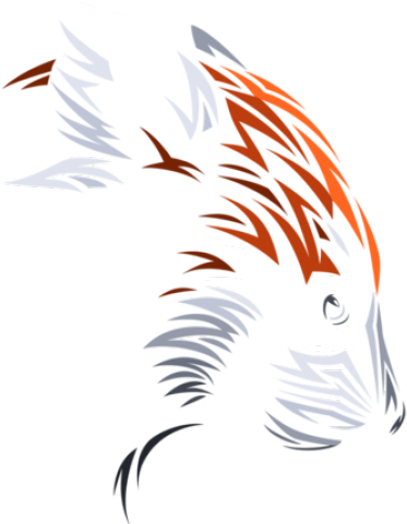 Tribal Red Panda - Red Panda Tribal (571x495), Png Download