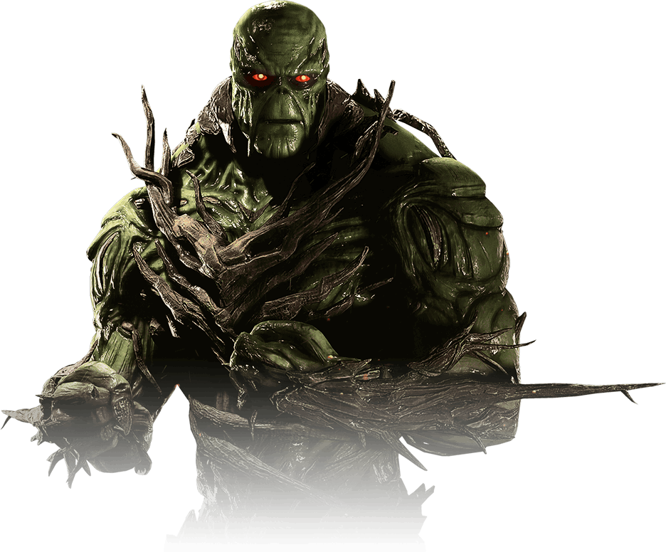 Swamp Thing Injustice 2 Portrait Png - Injustice Swamp Thing (936x776), Png Download