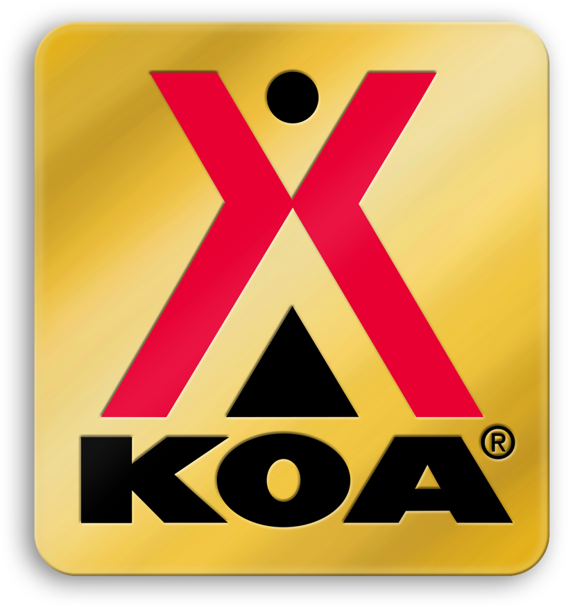 Koa 2″ Magnet - Kampgrounds Of America (1087x1132), Png Download