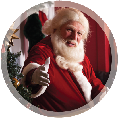 Santa - Children's Museum Of Richmond (436x437), Png Download