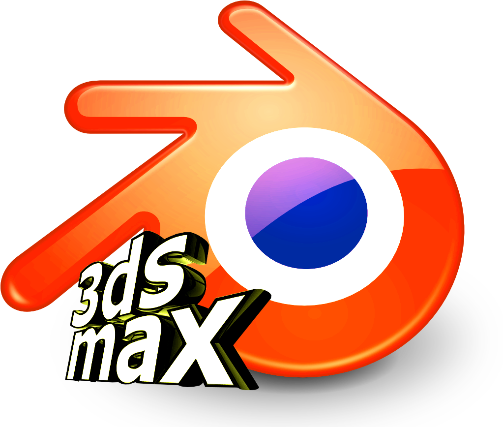 Blenderlogo 3dsmax - 3d Max (1414x1074), Png Download