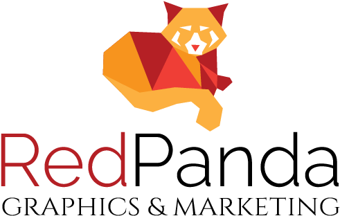 Red Panda Graphics & Marketing - Red Panda Graphics (596x415), Png Download