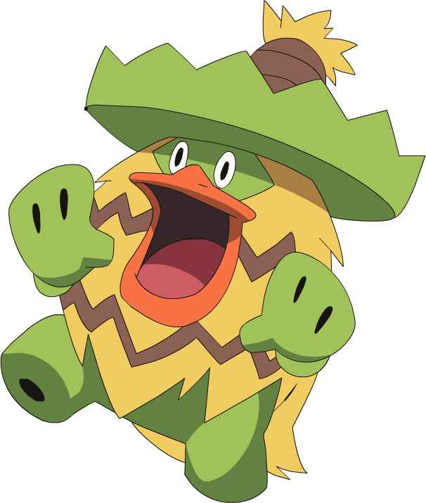 272ludicolo Ag Anime - Pokemon 6: Advanced Challenge Dvd (606x715), Png Download