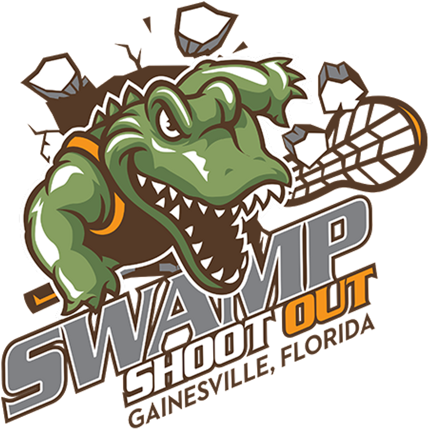 Swamp Shoot Out 7v7 - Mascot Crocodile (855x960), Png Download