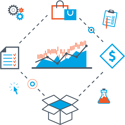 And Trends Visible In Your Stores To Forecast Future - Diagram (564x564), Png Download