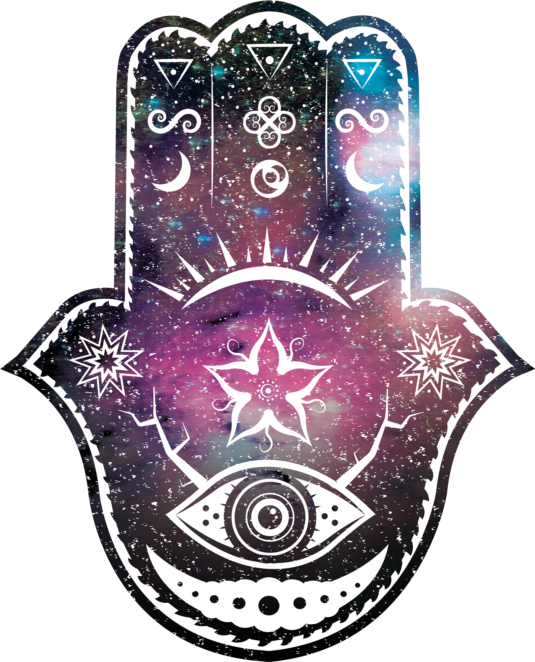 Hamsa Hand - - Hamsa Hand Transparent (1920x2485), Png Download