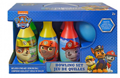 Paw Patrol Bowling Set - Paw Patrol Bowling Set In Display Box (400x400), Png Download