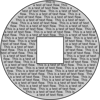Text Flowed Into A Path With The Shape Of An Old Chinese - Circle (500x500), Png Download