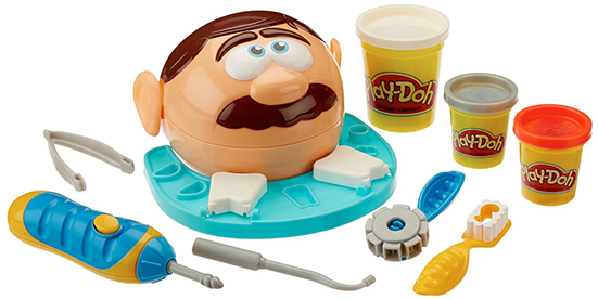 Besides Buying This As A Gift For My Son, Our Reception - Play Doh Doctor Drill 'n Fill (550x380), Png Download